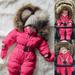Hunpta Winter Jacket Outfit Infant Warm Thick Girl Coat Hooded Boy Baby Jumpsuit Romper Boys Outfits&Set
