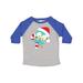 Inktastic Christmas Bird Blue Bird Bird With Candy Cane Boys or Girls Toddler T-Shirt