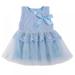 Baby Girls Dresses Bow Lace Sleeveless Princess Dresses Cotton Dresses Summer