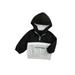 LWXQWDS Toddler Baby Boy Hoodie Sweatshirt Color Block Long Sleeve Quarter Zip Pullover Top Zipper Fall Winter Clothes Black 4-5 Years