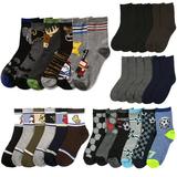 All Top Bargains 3 Pairs Assorted Kids Socks Size Ages 2-3 Years Animal Print Boys Toddler 2T 3T