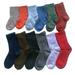 Lian LifeStyle Children 3 Pairs Pack Wool Socks Size 11-13cm Boy Random Color