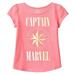 Marvel Captain Marvel Toddler Girl s Gold Star T-Shirt (3T)