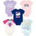 Lyrics by Lennon and McCartney Infant Baby Girls Cuddly Short Sleeve Bodysuit Blue / Purple / Pink 6-9 Months