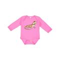 Inktastic Cute Bearded Dragon Boys or Girls Long Sleeve Baby Bodysuit