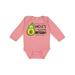 Inktastic Uncle s Little Avocado with Cute Baby Avocado Boys or Girls Long Sleeve Baby Bodysuit