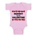 Awkward Styles Mommy Is My Valentine Short Sleeve Bodysuit for Baby Valentine s Day One Piece Valentine s Day Gifts for Baby Boy Valentine s Day Baby Romper Cute Gifts for Boys Mom Baby Boy Bodysuit