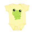 Inktastic Cute Frog Little Frog Baby Frog Green Frog Boys or Girls Baby Bodysuit