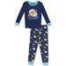 FREE 2 DREAM Boy s Pajama Set 2 Piece 100% Cotton PJ Set Long Sleeve Long Pant Pugs in Space Toddler Size 4