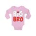 Awkward Styles Cute Romper for Little One Ladybug Baby Items for Boys Big Brother Outfit Ladybug Clothing Pregnancy Announcement Romper for Newborn Baby Big Bro One Piece Ladybug Clothes Collection