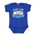 Inktastic Uncle s Little Nicu Grad in Blue with Banner Boys or Girls Baby Bodysuit