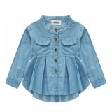GYRATEDREAM Baby Kid Girls Denim Long Sleeve T-Shirt Tops Dress Clothing Autumn Fashion Blouse 1-7 Years