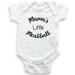 Mama s Little Meatball - Baby Bodysuit - Unisex Clothing - Baby Boy - Baby Girl - Cute Food Baby Bodysuit