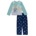 Disney Frozen Girls 2-Piece Pajamas Set - blue/multi 2t (Toddler)