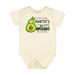 Inktastic Auntie s Little Avocado with Cute Baby Avocado Boys or Girls Baby Bodysuit