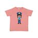 Inktastic African American Girl Police Girl Police Officer Girls Toddler T-Shirt