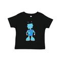 Inktastic Cute Robot Funny Robot Silly Robot Blue Robot Boys or Girls Toddler T-Shirt