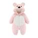 BULLPIANO 0-2T Boys Girls Winter Snowsuit Jumpsuit Toddler Baby Fleece Thick Warm Rompers Cartoon Bodysuits Outwear