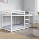 vidaXL Bunk Bed White 90x200 cm Solid Wood Pine