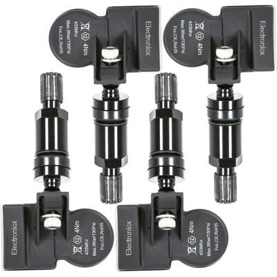 Reifendrucksensoren rdks Sensoren Metallventil Schwarz für A6 4F Q7 4L R8 4S Flying Spur