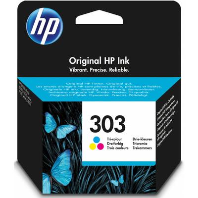 Hewlett Packard - hp 303 Original Druckerpatronen farbig Cyan Magenta Gelb T6N01AE ca. 200 Seiten