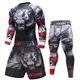 Maillot et pantalon de sport pour homme ensemble de boxe MMA Rashguard Jiu Jitsu UCF BJJ