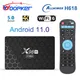 Woopker-Boîtier TV X98H Pro Android 12 Allwinner H618 4 Go/64 Go 4K Wi-Fi 6 Gigabit LAN 1000M