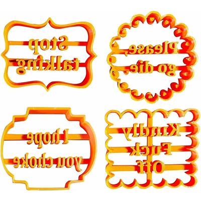 Funny Cookie Cutter Set for Baki...