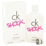 CK One Shock by Calvin Klein Eau De Toilette Spray 1.7 oz for Women