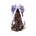 Wmkox8yii Children s Wig Spring Clip Girl Plaid Bow Streamer Western-style Wig Hair Accessories