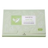 100 Sheets Facial Absorbent Paper Oil Absorbing Sheets Oil Blotting Paper Bamboo Charcoal Oil Control Tissues Paper