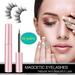 DODOING Eyeliner Kit 10 Pairs Eyelashes Long Lashes & 2Ã—Waterproof Magnetic Eyeliner Tweezer Kit Set(No Glue Needed )