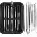 Blackhead and Pimple Remover Kit - 7 Surgical Extractor Tools - Acne Treatment Pimple Popping Blackhead Extraction Zit Removing Blemish Removal Comedone Extracting Whitehead Popping