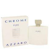 Chrome Pure Eau De Toilette Spray By Azzaro3.4 Oz (Pack 2)