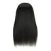 Straight Headband Wigs For Women Mix Brown Straight Hair Wigs With Black Headban