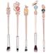 Magic Wand Harry Makeup Brushes - 5pcs Wizard Wand Eye Makeup Brushes Set Foundation Blending Blush Eyeshadow Face Lip Powder Brush Beauty Tools