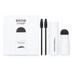 ADVEN Eyebrow Stamp Stencil Smudge-proof Waterproof Long Lasting Eyebrows Natural Shaping Stamping Set Portable Make Up Accessories Dark Brown