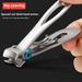 Jolly Surgical-Grade Nail Clippers Extra-Wide Jaw Professional Series Heavy-Duty Fingernail and Toenail Clippers For Thick Nails Manicure Pedicure Women and Men