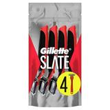 Slate by Gillette 3 Blade Men s Disposable Razor 4 Ct