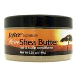 Softee Signature African Shea Butter Hair and Scalp Conditioner 5.25 Oz 2 Pack