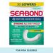 Sea Bond Lower Secure Denture Adhesive Seals Fresh Mint Flavor Seals 30 Count