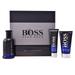 Hugo Boss Bottled Night 3.3 oz EDT spray+ 1.6 gel+ 2.5 aftershave Set NIB