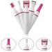 5in1 Wet Dry Waterproof Trimmer Female Wet Dry Shaver Epilator Rechargeable Hair Clipper For Body Leg Underarm