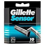 Gillette Sensor Refill Blade Cartridges 10 Count