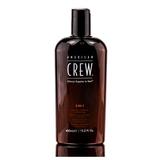 Size: 15.2 oz American Crew Classic 3-in-1 Shampoo Conditioner Body Wash Hair - Pack of 1 w/ SLEEKSHOP Teasing Comb