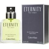 Eternity by Calvin Klein Eau de Toilette Spray for Men 3.4 oz (Pack of 4)