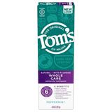 Tomâ€™s of Maine Whole Care Natural Toothpaste with Fluoride Peppermint 4.0 Oz