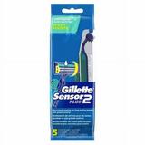 Gillette Sensor2 Plus Pivoting Head Men s Disposable Razors 5-Count
