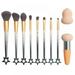 Premium Synthetic Makeup Brushes Set â€“ 8pcs Professional Cosmetic Brushes Set For Cosmetic Foundation Powder Blush Eyeshadow Kabuki Make Up Brush Beauty Tools