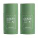 2Pcs Green Tea Mask Stick for Face Green Tea Purifying Clay Stick Mask Blackhead Remover Face Moisturizes Oil Control Deep Clean Pore Improves Skin Improves Skin for Men Women All Skin Types